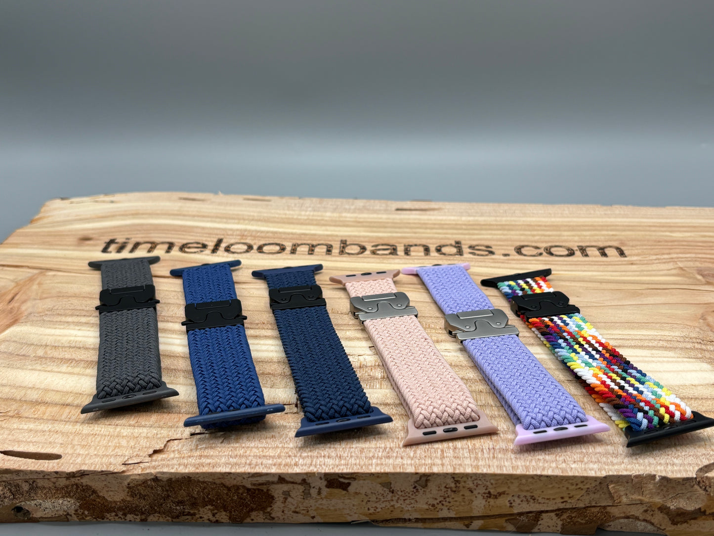 Nylon Uhrenarmband geflochten für Apple Watch