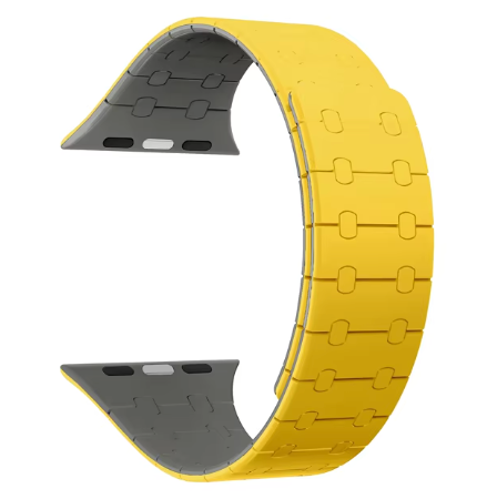 Dieses hochwertige Silikonarmband mit einzigartigem Magnetverschluss ist die perfekte Ergänzung für Ihre Apple Watch.
