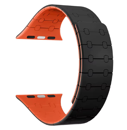 Dieses hochwertige Silikonarmband mit einzigartigem Magnetverschluss ist die perfekte Ergänzung für Ihre Apple Watch.