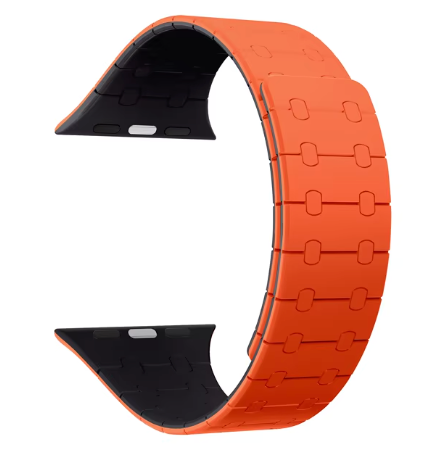 Dieses hochwertige Silikonarmband mit einzigartigem Magnetverschluss ist die perfekte Ergänzung für Ihre Apple Watch.