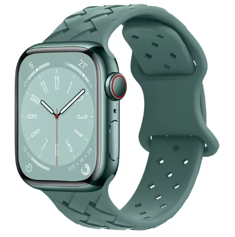 Dieses hochwertige Silikonarmband mit einzigartigem praktischen Klick-Verschluss ist die perfekte Ergänzung für Ihre Apple Watch.