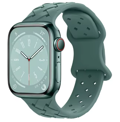 Dieses hochwertige Silikonarmband mit einzigartigem praktischen Klick-Verschluss ist die perfekte Ergänzung für Ihre Apple Watch.