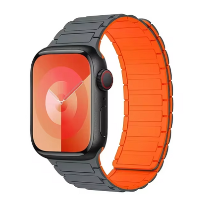 Silikon Magnetarmband für Apple Watch verschiedene Farben
