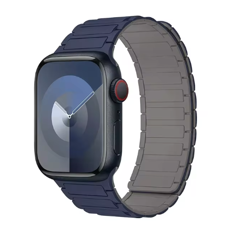 Silikon Magnetarmband für Apple Watch verschiedene Farben
