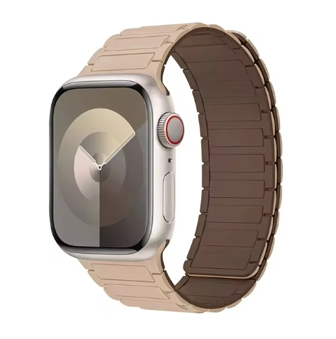 Silikon Magnetarmband für Apple Watch verschiedene Farben