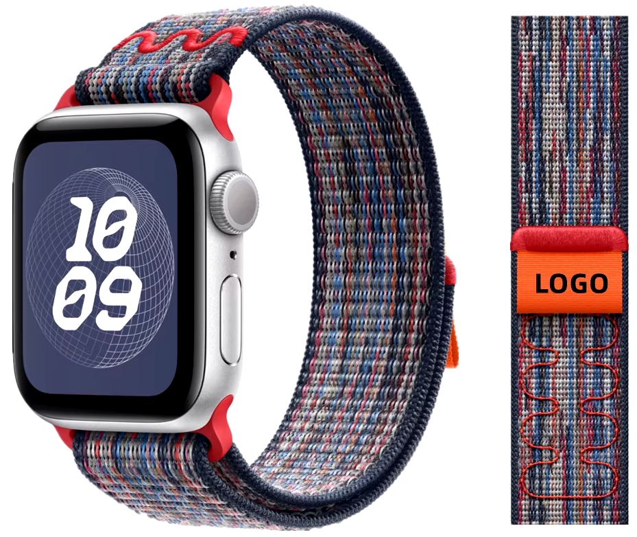 Nylon Sportarmband für Apple Watch verschiedene Farben