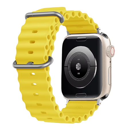 Silikon Ozeanarmband für Apple Watch verschiedene Farben