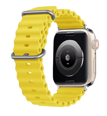 Silikon Ozeanarmband für Apple Watch verschiedene Farben