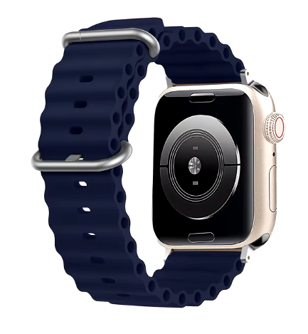 Silikon Ozeanarmband für Apple Watch verschiedene Farben