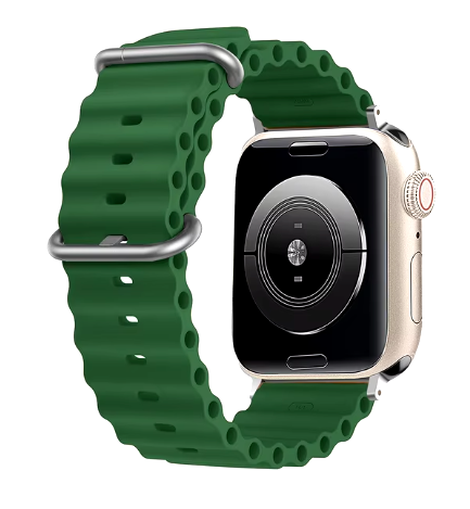 Silikon Ozeanarmband für Apple Watch