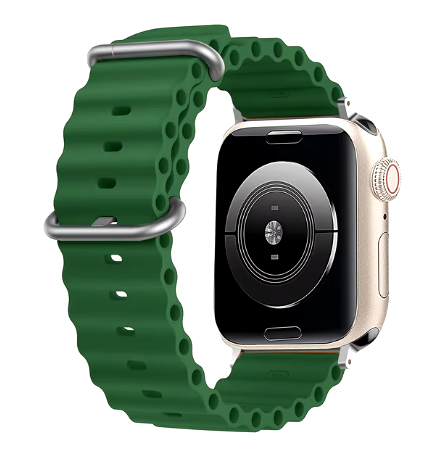 Silikon Ozeanarmband für Apple Watch verschiedene Farben