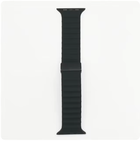 Silikon magnetisches Schnallenarmband für Apple Watch