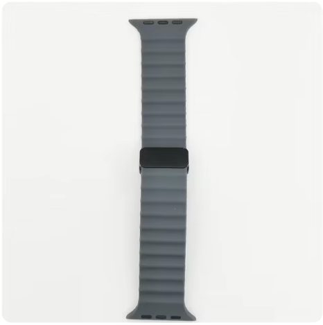 Silikon magnetisches Schnallenarmband für Apple Watch