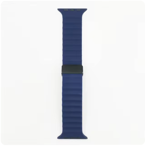 Silikon magnetisches Schnallenarmband für Apple Watch