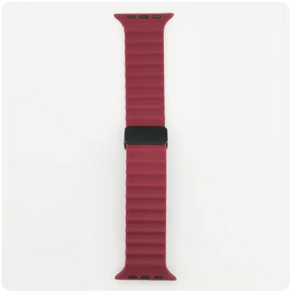 Silikon magnetisches Schnallenarmband für Apple verschiedene Farben Watch