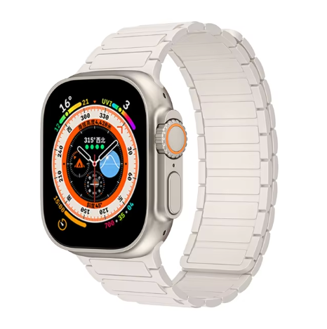 Silikon Magnetarmband für Apple Watch verschiedene Farben