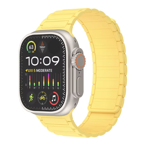 Silikon Magnetarmband für Apple Watch verschiedene Farben