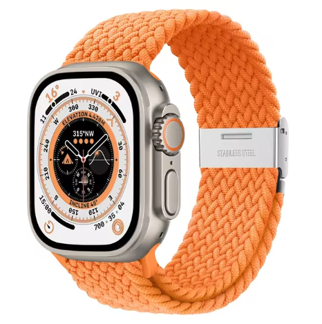 Nylon Uhrenarmband geflochten für Apple Watch