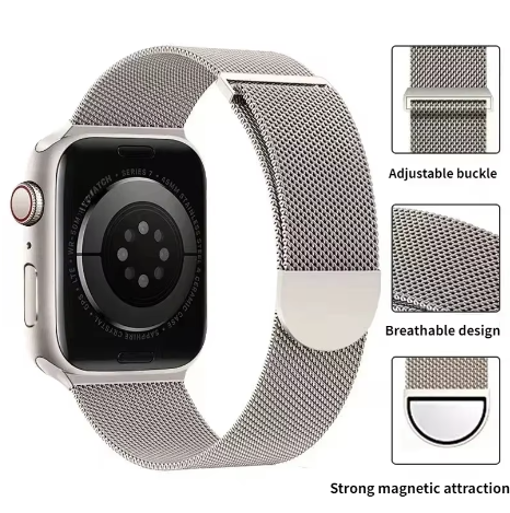 Milanaise Uhrenarmband für Apple Watch verschiedene Farben