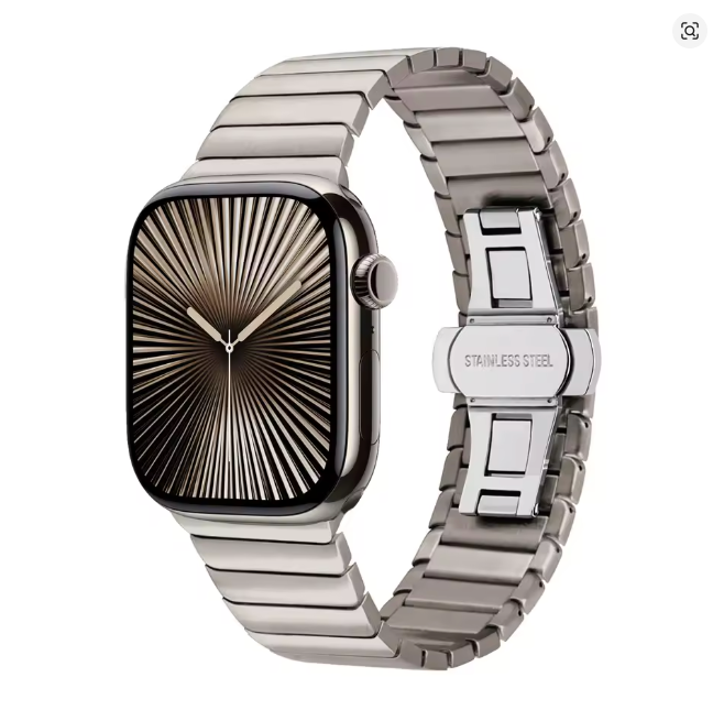 Edelstahl Uhrenarmband für Apple Watch verschiedene Farben