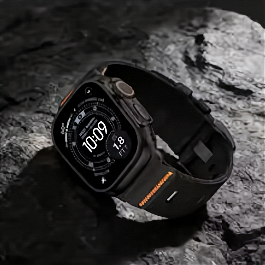 Nylon Sportband für Apple Watch mit Dornschließe in verschiedenen Farben