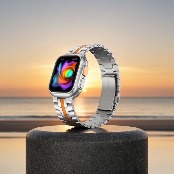 Edelstahl Uhrenarmband für Apple Watch verschiedene Farben