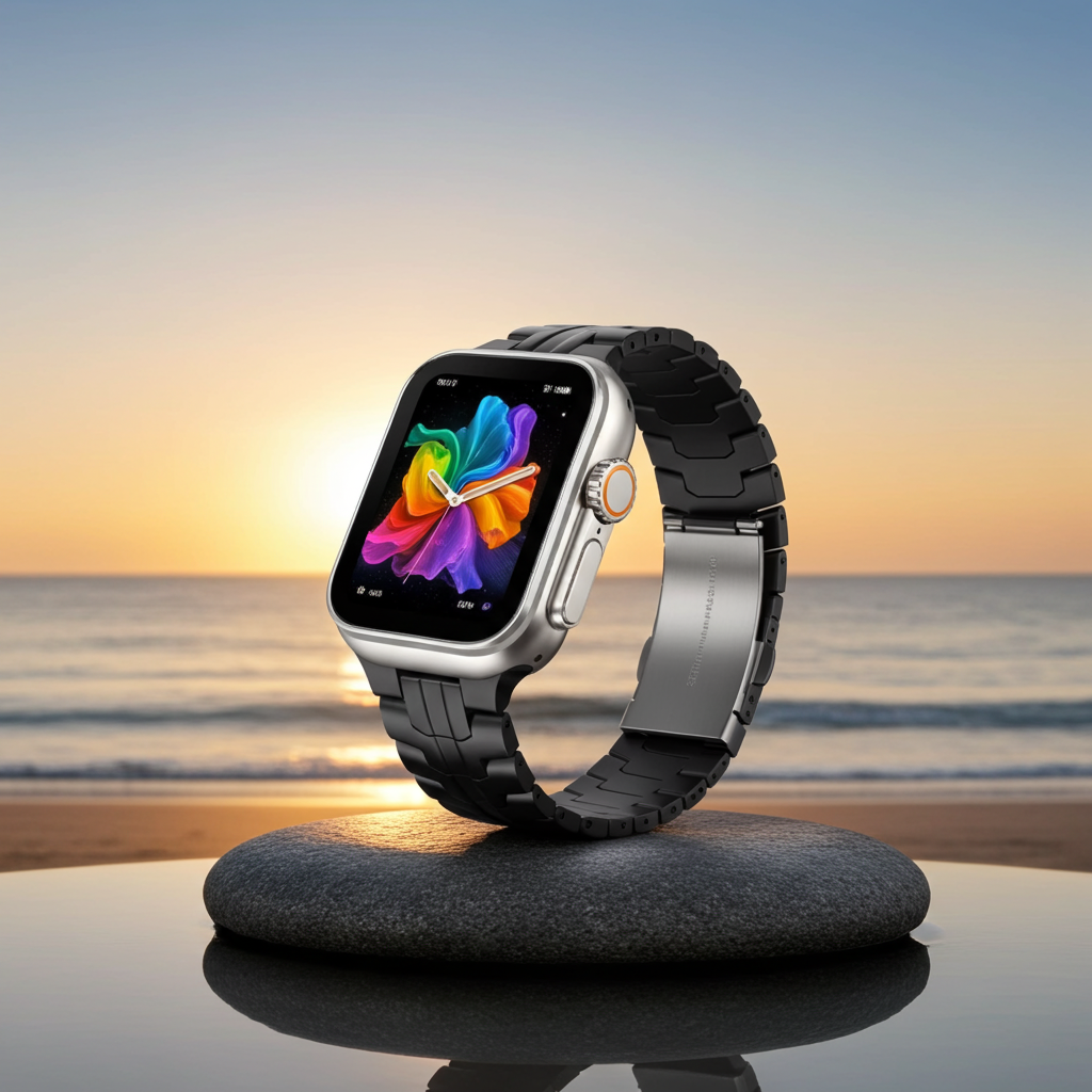 Edelstahl Uhrenarmband für Apple Watch verschiedene Farben