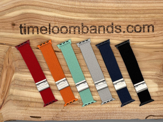 Nylon Uhrenarmband geflochten für Apple Watch