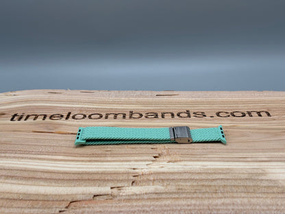Nylon Uhrenarmband geflochten für Apple Watch verschiedene Farben