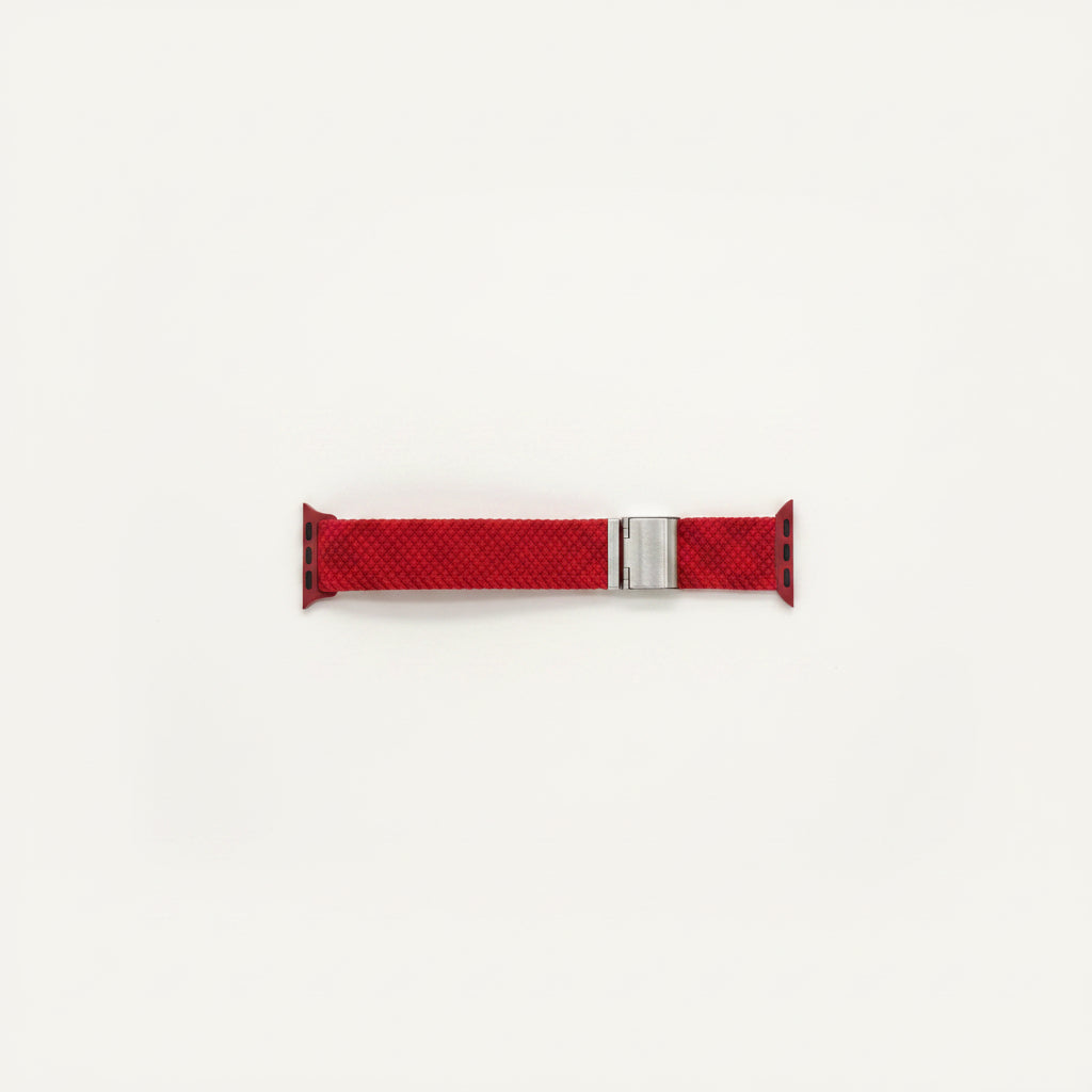 Nylon Uhrenarmband geflochten für Apple Watch verschiedene Farben