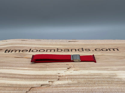 Nylon Uhrenarmband geflochten für Apple Watch verschiedene Farben
