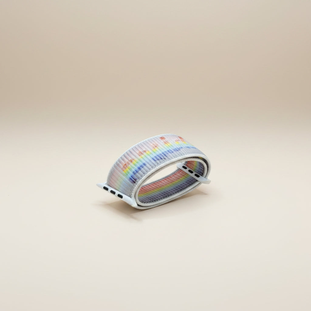 Nylon Schlaufenarmband / Sportarmband für Apple Watch verschiedene Farben