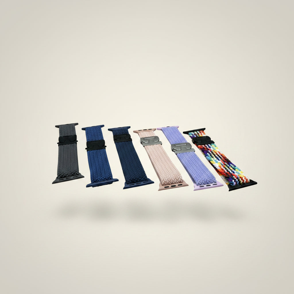Das Optimum für einen aktiven Lifestyle - ein Nylon Armband das Eleganz und Sportlichkeit verbindet.