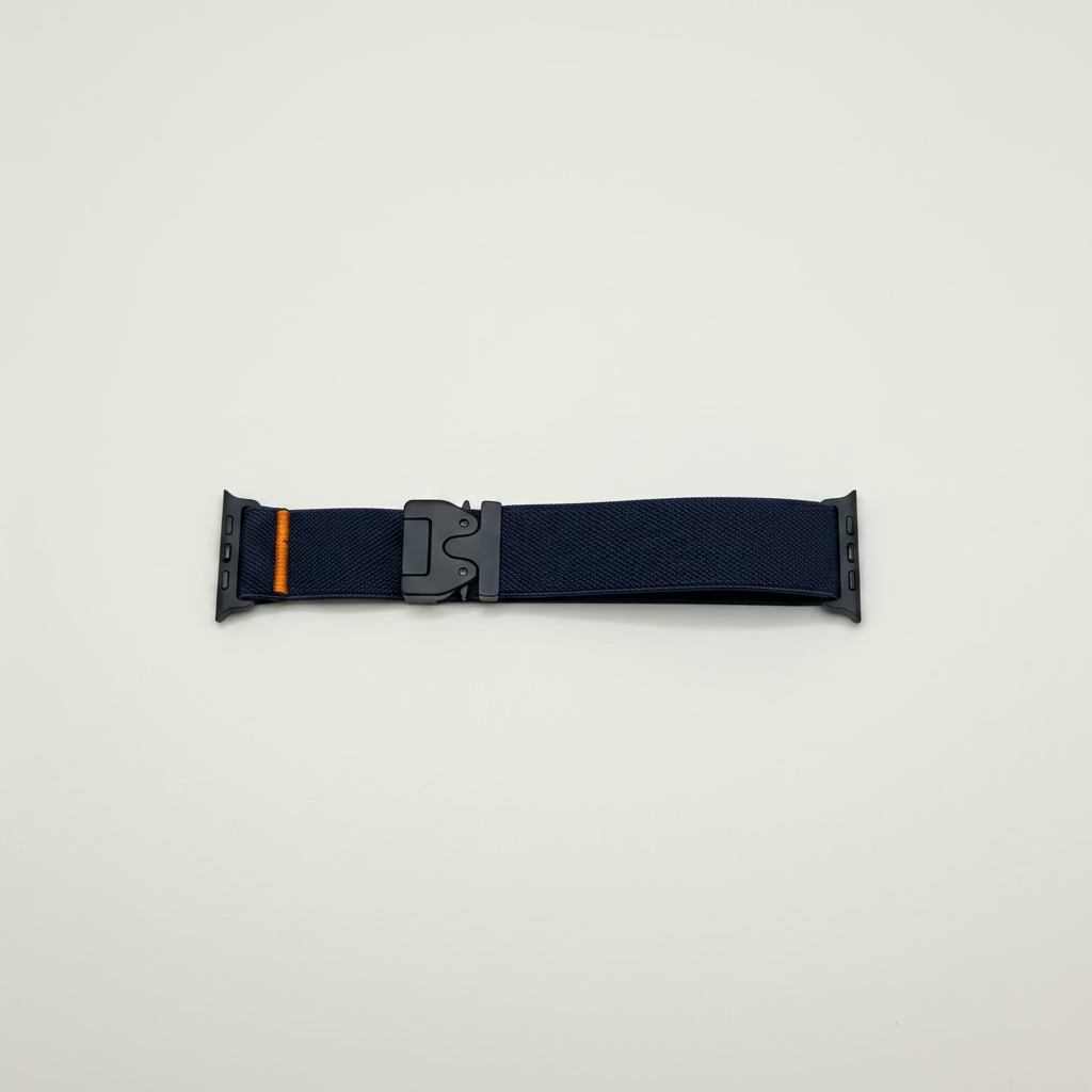 Nylon  Elastisches Uhrenarmband mit Schließe für alle Gelegenheiten Apple Watch verschiedene Farben