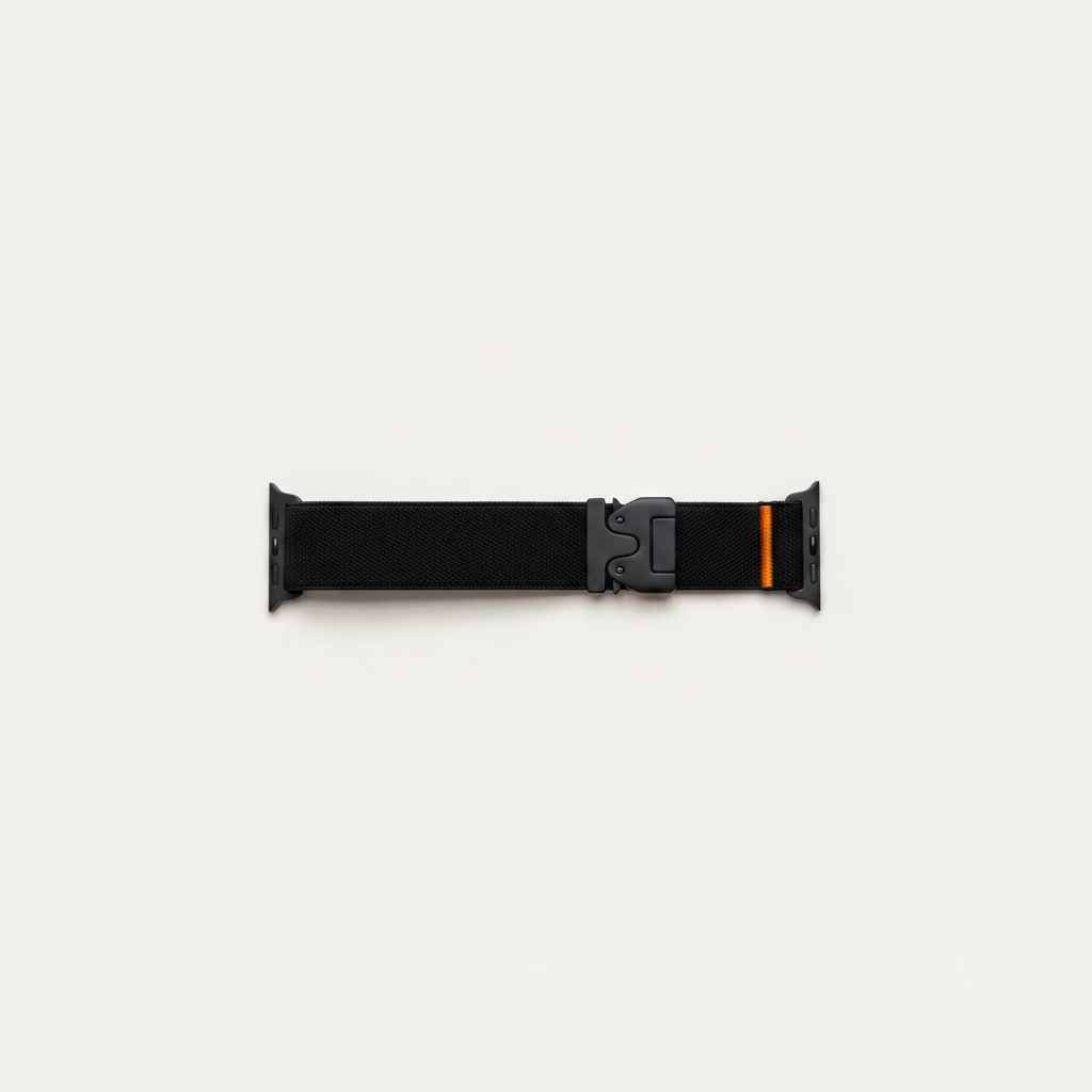 Nylon  Elastisches Uhrenarmband mit Schließe für alle Gelegenheiten Apple Watch verschiedene Farben