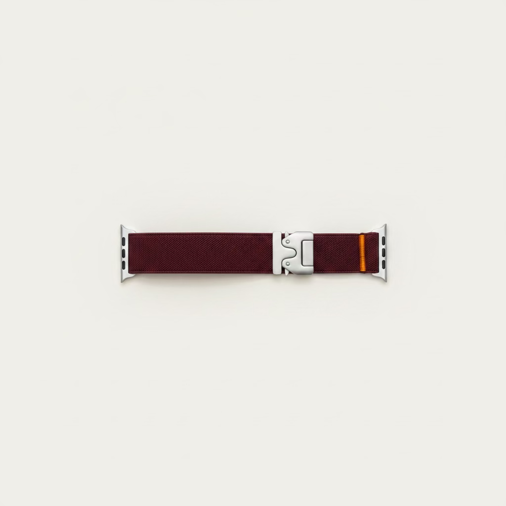 Nylon  Elastisches Uhrenarmband mit Schließe für alle Gelegenheiten Apple Watch verschiedene Farben