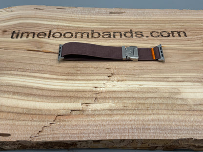 Nylon  Elastisches Uhrenarmband mit Schließe für alle Gelegenheiten Apple Watch verschiedene Farben