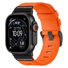 Nylon Sportband für Apple Watch mit Dornschließe in verschiedenen Farben