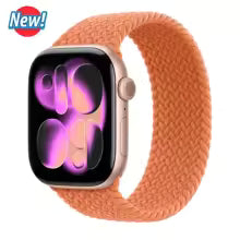 Geflochtenes Solo-Armband für Apple Watch in verschiedenen Farben