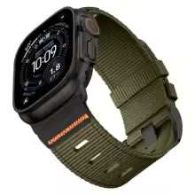 Nylon Sportband für Apple Watch mit Dornschließe in verschiedenen Farben