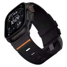 Nylon Sportband für Apple Watch mit Dornschließe in verschiedenen Farben